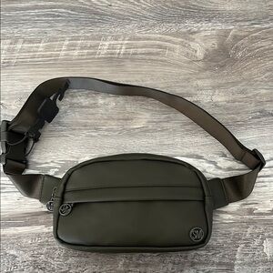 Steven Madden Olive Green Belt Bag